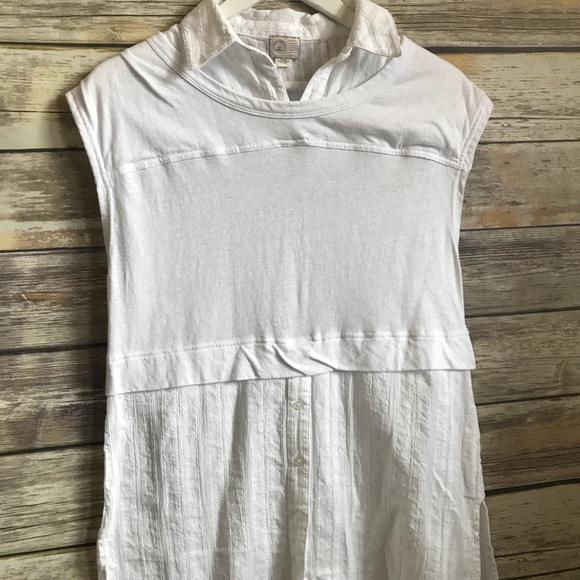 NWT ANTHROPOLOGIE Postcard Tunic Top - Picture 7 of 8